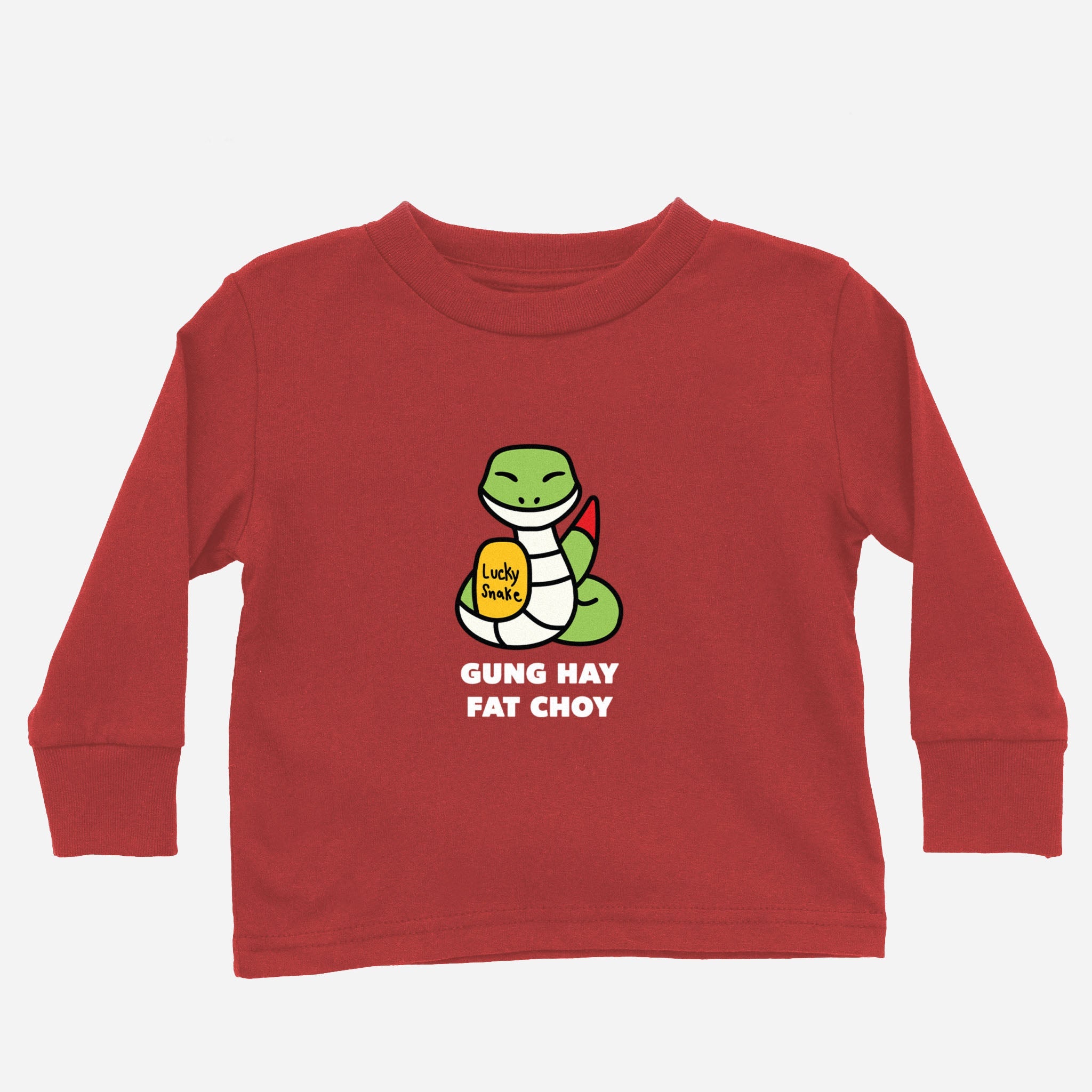 Lucky Zodiac + Lunar New Year Greetings Long Sleeve (Toddler)