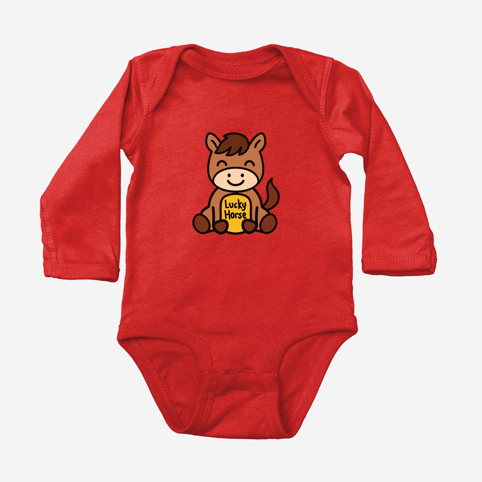 Lucky Zodiac Long Sleeve Onesie (Dragon, Snake, Horse)