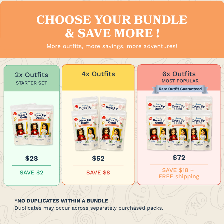 Limited Edition: Mystery Surprise Outfits Pre-Order (Ships by 9/15/2026)