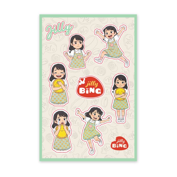 Jilly Bing Sticker Bundle ✨ Buy 3, Get 1 Free