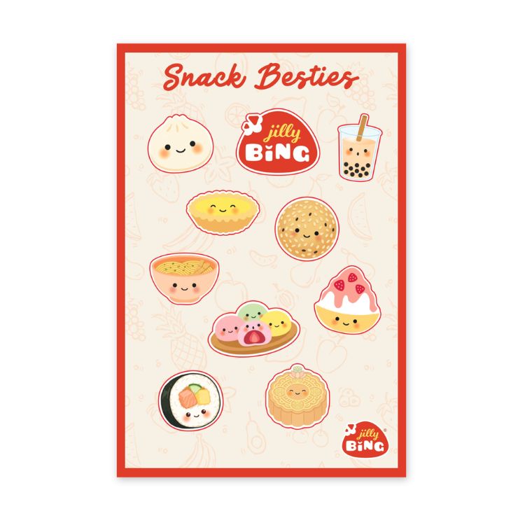 Snack Besties Stickers