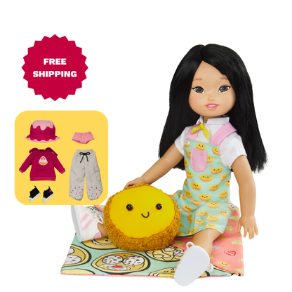 Jilly Doll Shaved Ice Adventure Outfit Bundle